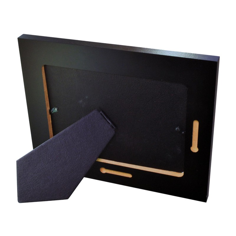 Black Circuit Board Printed Image Picture Frame - Holds 5x7