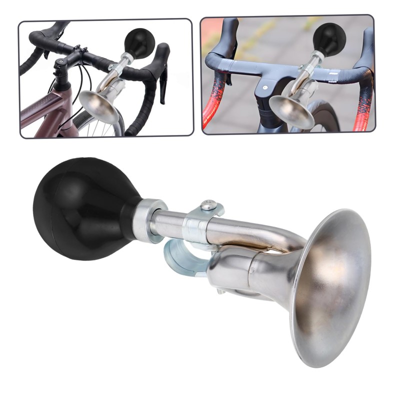BESPORTBLE Retro Clown Horn for Bikes Metal Air Horn for