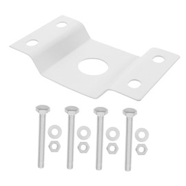 Operitacx High-Strength Light Pole Mount Bracket Versatile Solar Panel Lamp Post Bracket Robust Secure Mounting Wide Application for Streets Public Spaces