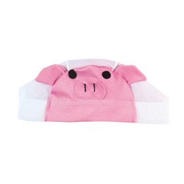 FOOTMARK Swimming Cap, Swimming Cap, Animal-Kun 202117, White (01), L
