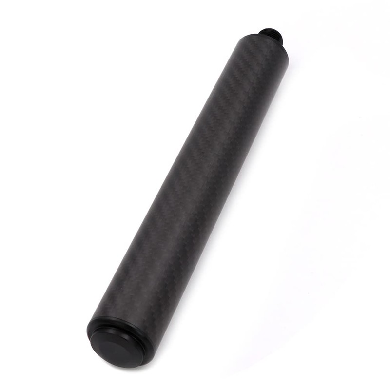 CUESOUL 8 Inch Carbon Fibre Pool Cue Extension with 3