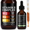 YLXYZUAD Vitamin B Complex Liquid Drops - Vitamin B12 5000mcg