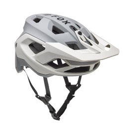 Fox Racing Speedframe Helmet 5050 - Unisex - Mountain Bike Helmet, Optimal Fit, High Quality Ventilation, LT Grey, L