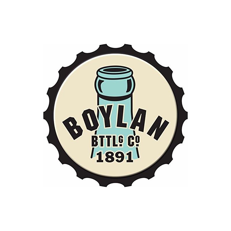 Boylan Soda, Diet Cream, 12 fl oz (24 Glass Bottles)