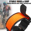 Torbollo Nylon Velcro Watch Band, 0.8 inch (20 mm), 0.9