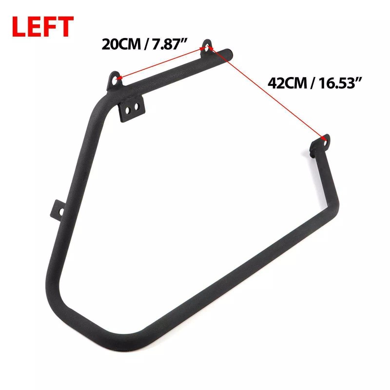 ZXMT Sportster Saddlebag Conversion Brackets for Harley Touring hard bags