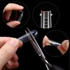 120 Pieces Dual Nail Forms Set Gel Nail Mold Extension
