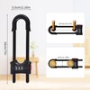 4 Pack U-Shaped Sliding Cabinet Locks Multifunctional Child Safety Lock