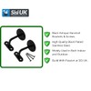 Black Support Wall Mounted Handrail Brackets Banister Support Handrail 63mm