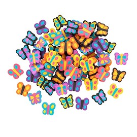 Bulk Butterfly Mini Erasers - 300 Pieces