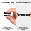 20 Pairs Silicone Glasses Ear Cushion, Anti Slip Eyeglass Ear