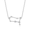 Philip Jones Gemini Star Sign Zodiac Constellation Necklace with Zircondia®