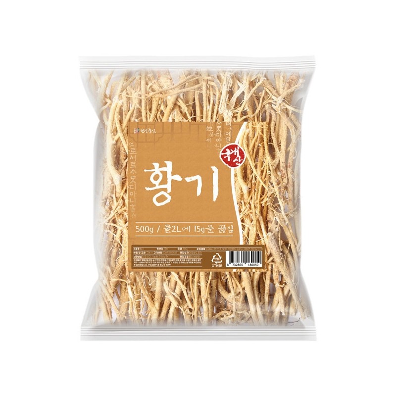 Domestic astragalus 500g whole astragalus astragalus tea / 국내산 황기