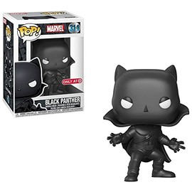 Funko - Marvel Figure 311 Black Panther 1966 Exclusive Collectible Statue, 9 cm, 26665