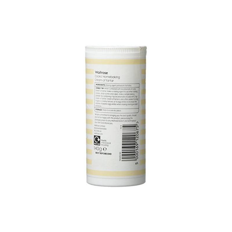 Cooks' Ingredients Cream of Tartar Waitrose 140g
