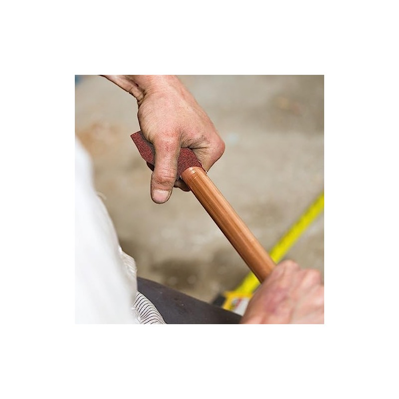 Truper LIPL-120-1X45, Lija para plomero, grano 120, 1 x 45"