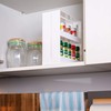 UPP Spice Rack, Extendible White, Rotating Organiser System for Spices