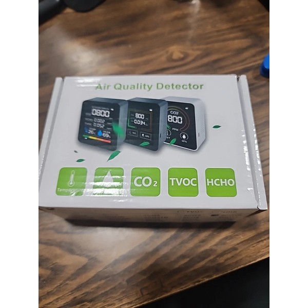 Monitor 14-in-1 Air Quality Monitor Indoor Temperature Sensors Detect