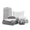 College Freshman Dorm Pack Plus - Twin XL Bedding Bundle
