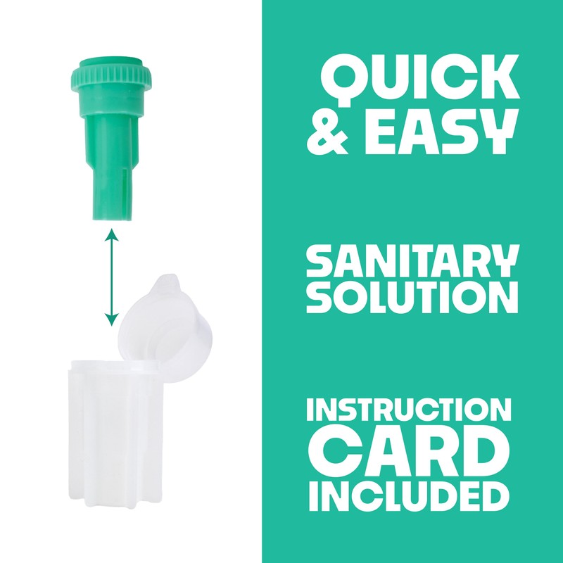 Fecal Diagnostic Kit for Pets, 50 Pack, Sanitary Collection Device,
