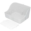 Small Animals Pet Cage Litter Box Toilet Tray Pan ABS