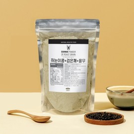 (경북고향장터 사이소)소화푸드 쥐눈이콩 검은깨 율무 선식 가루 500g (Saiso Gyeongbuk Hometown Market) Digestive Food Mouse-Eye Beans Black Sesame Job's Tears Grain Powder 500g