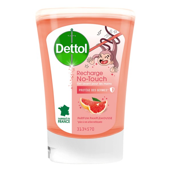 Dettol No-Touch Kids Hand Soap Refill Grapefruit 250 ml