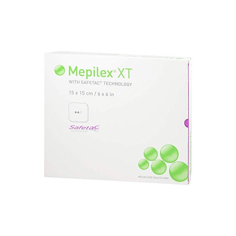 MEPILEX dressing 15cm x 15cm (x5)