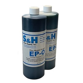 EP-0 Disc Mower Grease for New Idea Agco Challenger Hesston and Massey Ferguson (2 Pack)