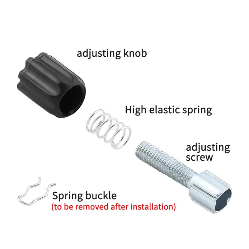 10 Pcs M5 Bicycle Mission Fine Adjustment Screws Mountain Bike