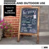 Ilyapa Wooden A-Frame Sign with Eraser & Chalk - 40