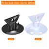 MECCANIXITY Bulb Changers, 35mm Dia. PVC Suction Cup Light Lamp
