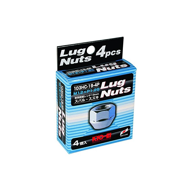 KYO-EI(協永産業) ホイールナット ラグナット 【 M12 x P1.25 】 19HEX 【