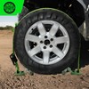 Heavy Duty Wheel Chock Tie Down Straps Set (4PK) -