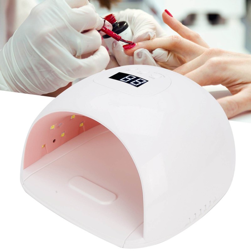 72W Professional Nail Dryer Gel Polish UV LED Light Manicure