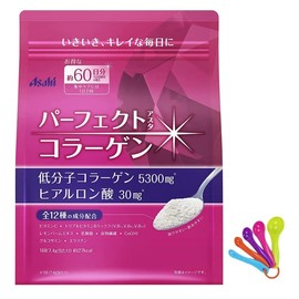 Japanese Amino Collagen Asahi Perfect Asuta Collagen Refill (60 Days' Supply) Including mesuring Spoon