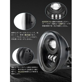 Largoods Toyota Tacoma LED Fog Light 4.7 Inch Recessed PC Lens LED Work Light Auxiliary Light Bright Bumper Light Round Easy Installation 6000K IP67 Waterproof Long Life Low Wear Black Set of 2