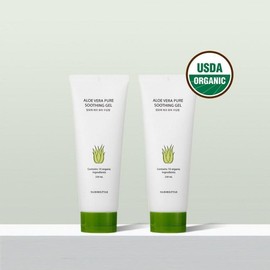 Organic Aloe Vera Sensitive Skin Soothing Moisture Body Cream 2p / 유기농알로에베라 민감피부 진정 수분 바디크림 2p