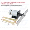 775 Gear Motor 12V/24V Kit de sierra circular DC Mini