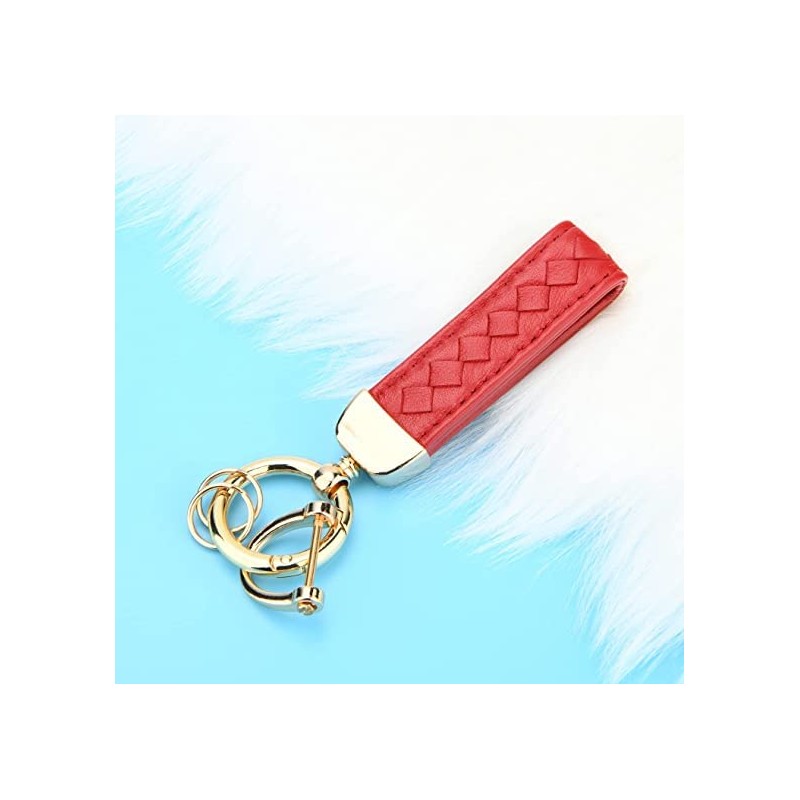 AIXUAN Keychain Genuine Leather Suitable for Men and Women, 360
