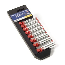 Kobalt 338612 8-Piece 1/4-Inch Drive 6-Point Deep Socket Set, Inch, includes 1/4, 9/32, 5/16, 11/32, 3/8, 7/16, 1/2, and 9/16-Inch Sockets