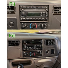 fnda-parts-outlet CarPlay For 2000 2001 2002 2003 2004 2005 Ford Excursion Radio Stereo + Cam