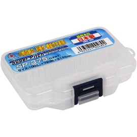 Ring Star SP-375-10S Super Pitch Minimum, Clear, L 3.9 x W 2.8 x H 0.8 inches (100 x 72 x 21 mm), 6 Dividers, Set of 10