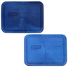 Pyrex 7210-PC 3-Cup Translucent Blue Food Storage Replacement Lid (2-Pack)
