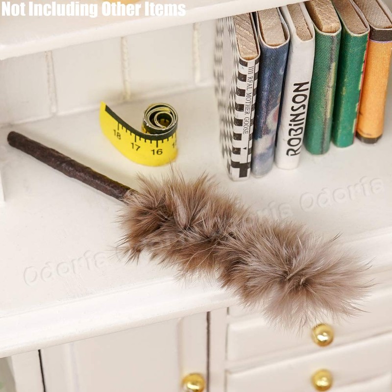 Odoria 1/12 Scale Miniature Feather Duster Dollhouse Accessories