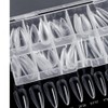 Other Malcantip Gel 120pcs Nail Artificial Extension Nail Coffin Tips Poly, 3-Malkantip-Coffin / 기타 말캉팁 젤 120pcs 손톱 인조 연장 네일 코핀 팁 폴리, 3-말캉팁-코핀