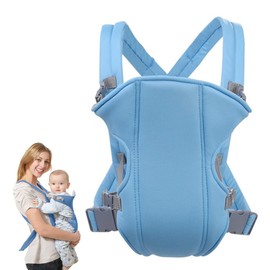 Baby Carrier,Xiuyer Ergonomic Breathable Infant Carrier Baby Carriers from Newborn 3-in-1 Front and Back Adjustable Baby Sling Carrier for Newborns Infants & Toddlers,Baby Sling Carrier (Blue)