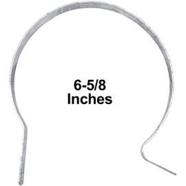 6-5/8" Tension Band for Chain Link Fence - Use for 6-5/8" Outside Diameter Post/Pipe - Galvanized Chain Link Tension Band