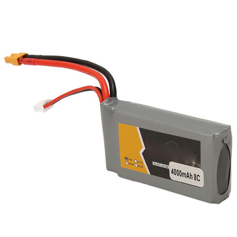 2S 7.4V 4000mAh 8C Lipo Battery 2S Lipo Battery for