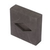 Graphite Crucible Rhombus Shape Metal Refining Scrap Melting Ingot 50